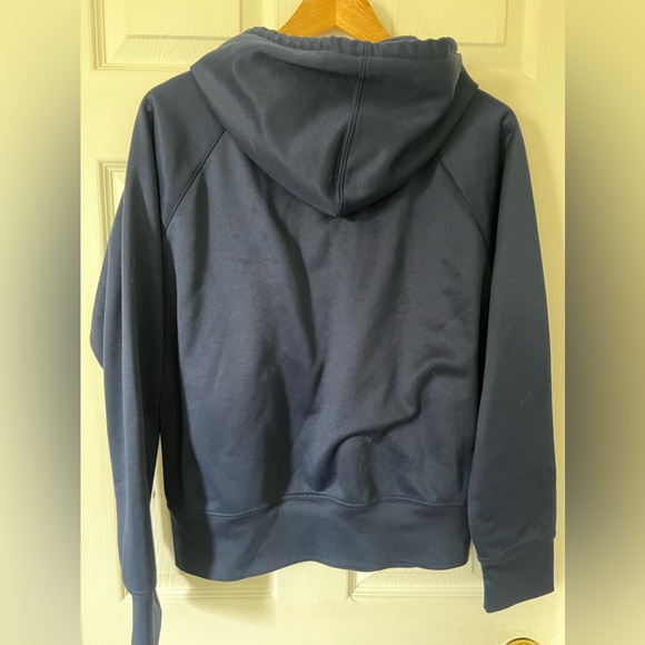 New England Patriots NFL Zip Up Hoodie XL Women’s Navy - Picture 5 of 5